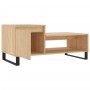 Tavolino da Salotto Rovere Sonoma 100x50x45cm Legno Multistrato