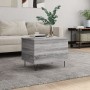 Tavolino Salotto Grigio Sonoma 60x44,5x45 cm Legno Multistrato