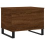 Tavolino Salotto Rovere Marrone 60x44,5x45 cm Legno Multistrato