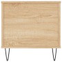 Tavolino Salotto Rovere Sonoma 90x44,5x45 cm Legno Multistrato