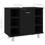 Mobile da Bagno Nero 60x32x53,5 cm in Legno Multistrato