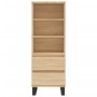 Credenza Rovere Sonoma 40x36x110 cm in Legno Multistrato