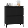 Credenza Nero 60x35x70 cm in Legno Multistrato