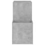 Scarpiera Ingresso Grigio Cemento 105x35,5x70 Legno Multistrato