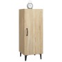 Credenza Rovere Sonoma 34,5x34x90 cm in Legno Multistrato