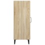 Credenza Rovere Sonoma 34,5x34x90 cm in Legno Multistrato