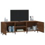 Mobile Porta TV Rovere Marrone 150x30x50cm in Legno Multistrato