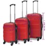 Set Trolley 3 pz Rosso