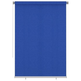 Tenda a Rullo per Esterni 160x230 cm Blu HDPE