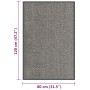 Zerbino Trapuntato 80x120 cm Marrone Chiaro