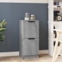 Credenza Grigio Sonoma 30x30x70 cm in Legno Multistrato