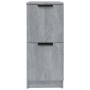 Credenza Grigio Sonoma 30x30x70 cm in Legno Multistrato