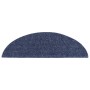 Tappetini Autoadesivi per Scale 15 pz 56x17x3 cm Blu