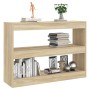 Libreria/Divisorio Rovere Sonoma 100x30x72 cm