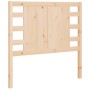 Testiera per Letto 96x4x100 cm in Legno Massello di Pino