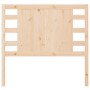 Testiera per Letto 96x4x100 cm in Legno Massello di Pino