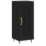 Credenza Nero 34,5x34x90 cm in Legno Multistrato