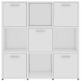 Libreria Bianca 90x30x90 cm in Legno Multistrato