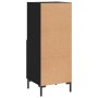 Credenza Nero 34,5x34x90 cm in Legno Multistrato