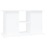 Supporto per Acquario 101x41x58 cm in Legno Multistrato Bianco