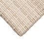 Tavolo da Giardino Beige 110x60x67 cm in Polyrattan