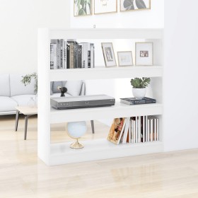 Libreria/Divisorio Bianco 100x30x103 cm