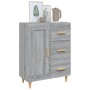 Credenza Grigio Sonoma 69,5x34x90 cm in Legno Multistrato