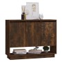 Credenza Rovere Fumo 97x31x75 cm in Truciolato