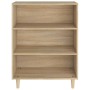 Credenza Rovere Sonoma 69,5x32,5x90 cm in Legno Multistrato