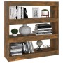 Libreria/Divisorio Rovere Fumo 100x30x103 cm