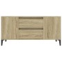 Mobile Porta TV Rovere Sonoma 102x44,5x50 cm Legno Multistrato