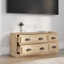 Mobile per TV Rovere Sonoma 100x35,5x45 cm in Legno Multistrato