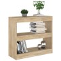 Libreria/Divisorio Rovere Sonoma 80x30x72 cm