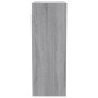 Pensile Grigio Sonoma 34,5x32,5x90 cm Legno Multistrato