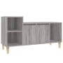 Mobile TV Grigio Sonoma 100x35x55 cm in Legno Multistrato