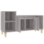 Mobile TV Grigio Sonoma 100x35x55 cm in Legno Multistrato