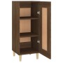 Credenza Rovere Marrone 34,5x34x90 cm in Legno Multistrato