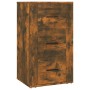 Credenza Rovere Fumo 40x33x70 cm in Legno Multistrato