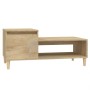 Tavolino da Salotto Rovere Sonoma 100x50x45cm Legno Multistrato