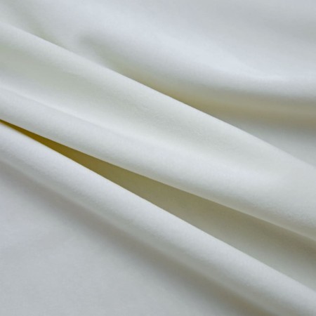 Tende Oscuranti con Anelli 2 pz Crema in Velluto 140x225 cm