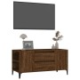 Mobile Porta TV Rovere Marrone 102x44,5x50 cm Legno Multistrato