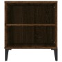 Mobile Porta TV Rovere Marrone 102x44,5x50 cm Legno Multistrato