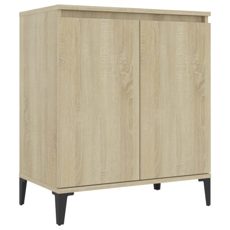 Credenza Rovere Sonoma 60x35x70 cm in Legno Multistrato