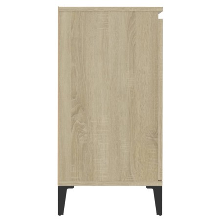 Credenza Rovere Sonoma 60x35x70 cm in Legno Multistrato