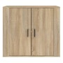 Credenza Rovere Sonoma 80x33x70 cm in Legno Multistrato