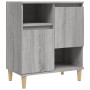 Credenza Grigio Sonoma 60x35x70 cm in Legno Multistrato