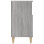 Credenza Grigio Sonoma 60x35x70 cm in Legno Multistrato