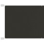 Paravento Verticale Antracite 140x800 cm Tessuto Oxford