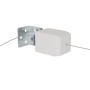 Paravento Verticale Antracite 140x800 cm Tessuto Oxford