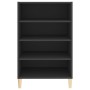 Credenza Grigia 57x35x90 cm in Legno Multistrato